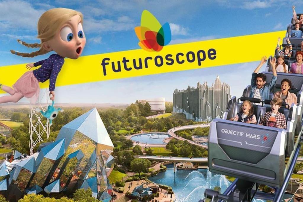 Maisons Martigny B - Proche Futuroscope Et Aquascope Шассней-дю-Пуату Екстер'єр фото